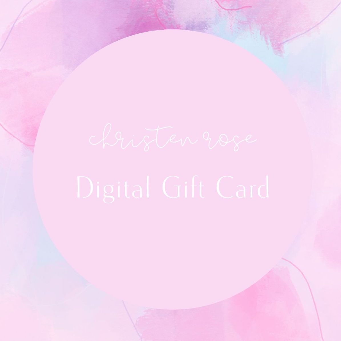 Digital Gift Card