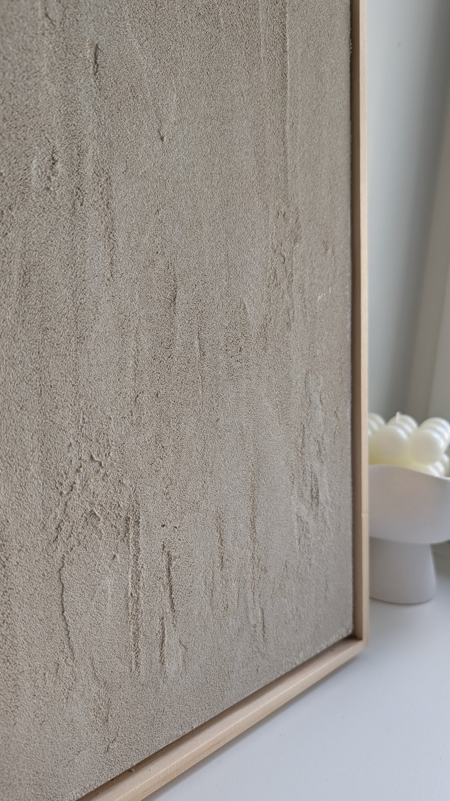 Ocean Waves Textured Wall Art – Coastal Beach House Artwork 52x42cm each | Set of 2 | Coastal Collection |